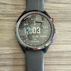 Garmin Approach S62 Gray and Black Smartwatch